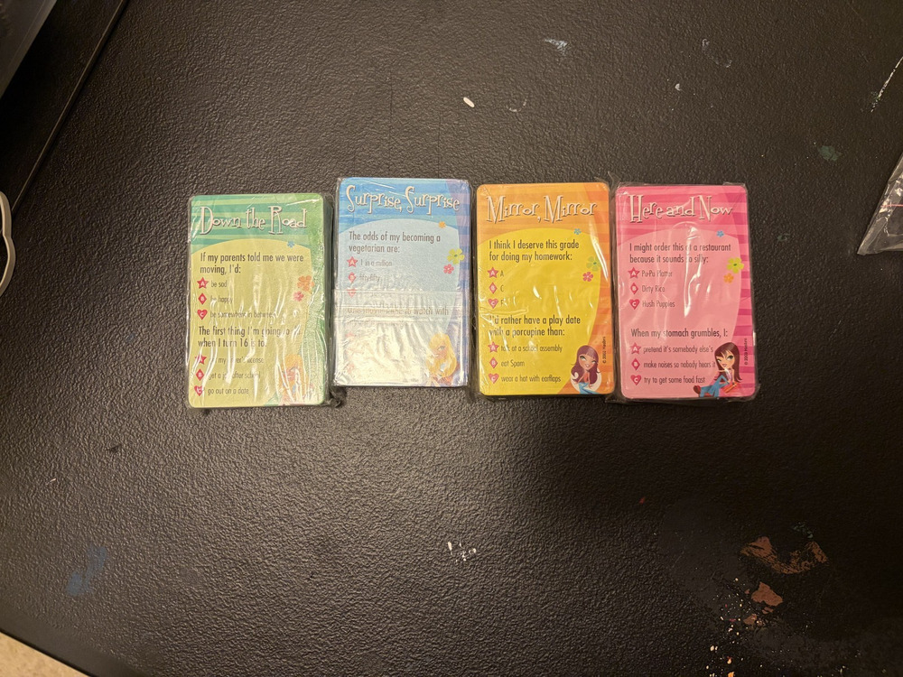 Vintage 2003 Chatitude Card Game sealed cards